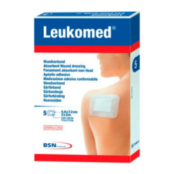 Leukomed Aposito 5Cm X 7,2Cm 5 Uds